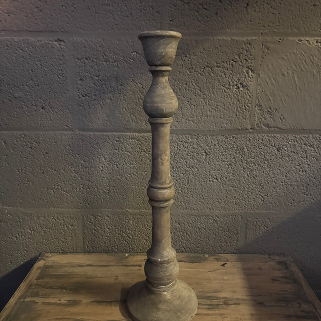 Houten kandelaars XL