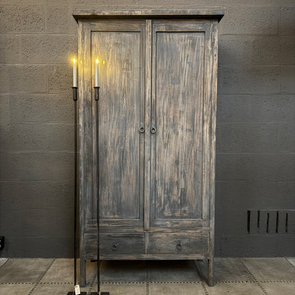 Old Grey kast – 2 deuren & 2 lades