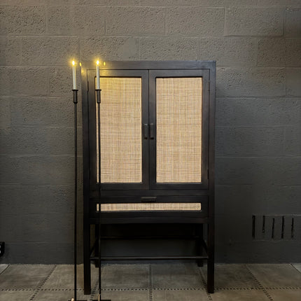 Light & Living kast – 2 deuren & 1 lade (met jute details)