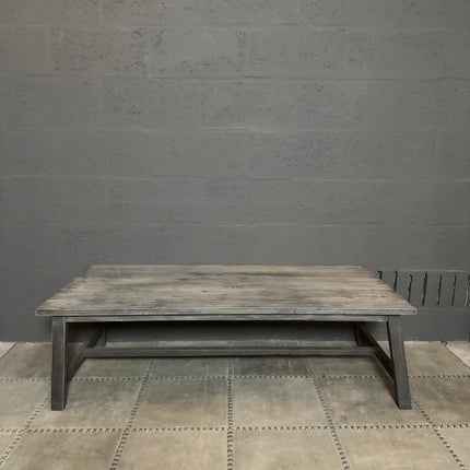 Old Grey Salontafel met dwarslat