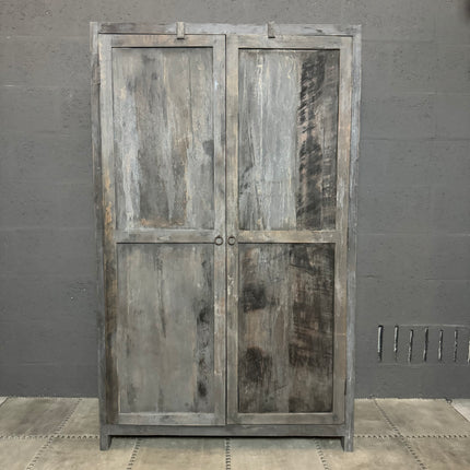 Old Grey kast - 2 deuren
