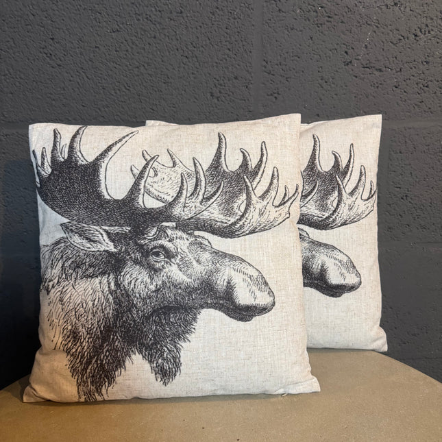 Sierkussen met Elandprint