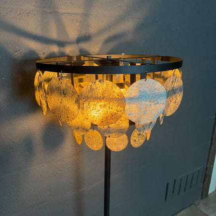 Vloerlamp Fineer Schijfjes – by Mooss