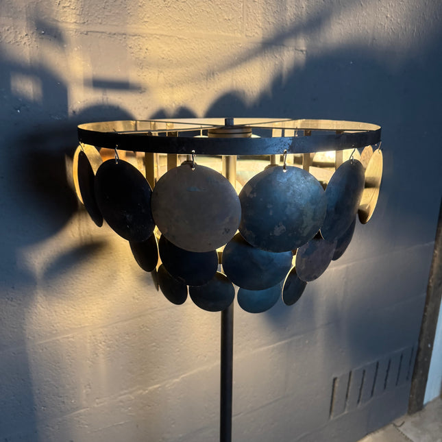 Vloerlamp Metalen Schijfjes – by Mooss