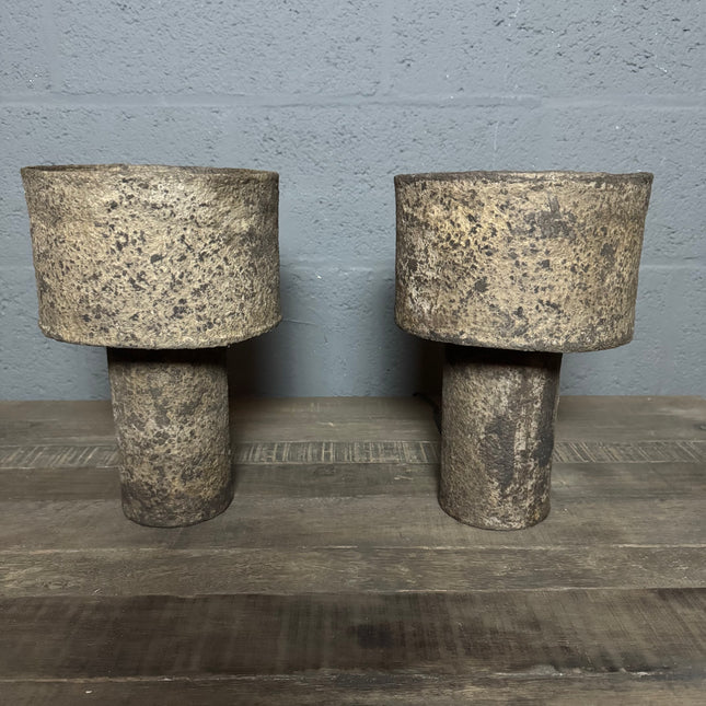 Tafellamp Papier-Maché Look – Organisch & Sober