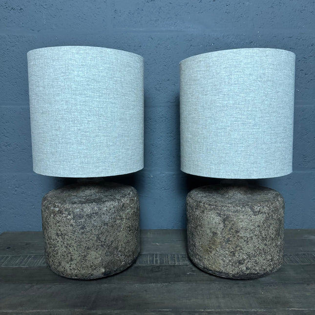 Tafellamp Papier-Maché / Klei Look – Organisch & Sfeervol