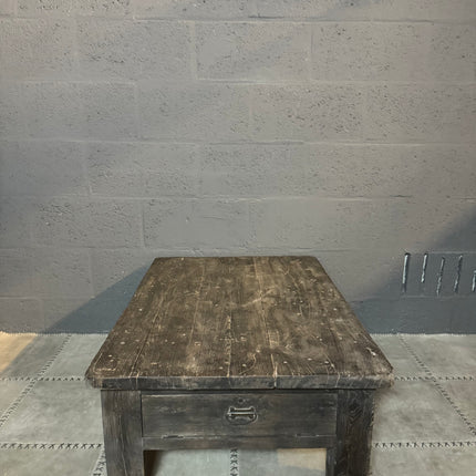 Uniek India Salontafel – Met 2 Kleppen aan de Zijkant