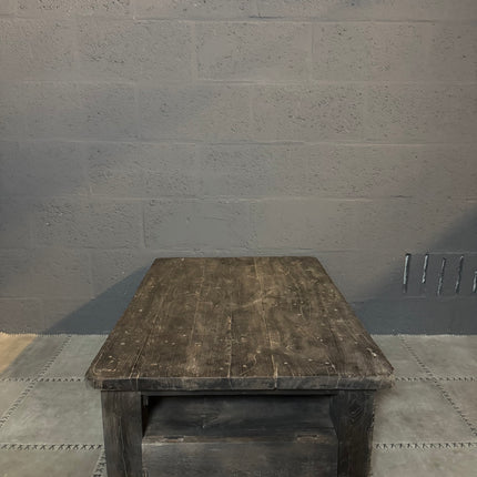 Uniek India Salontafel – Met 2 Kleppen aan de Zijkant