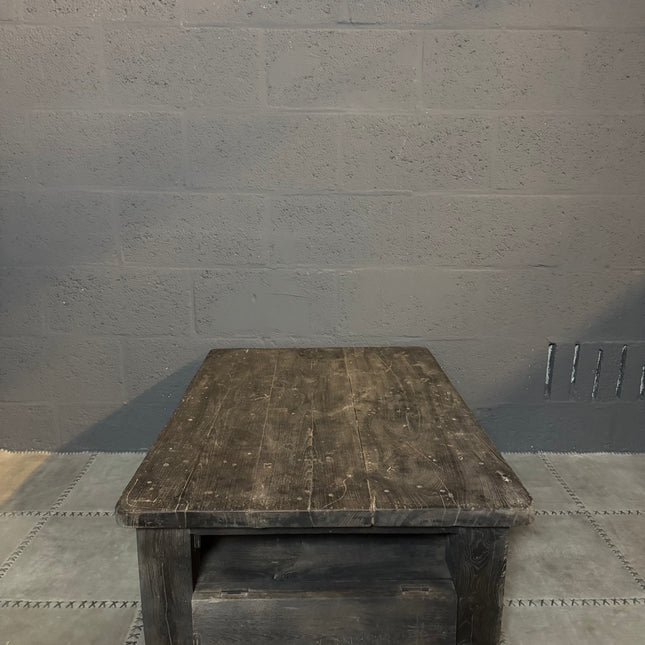 Uniek India Salontafel – Met 2 Kleppen aan de Zijkant