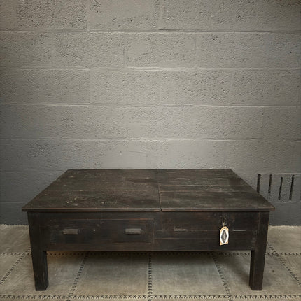 Uniek India Salontafel – Met Lade & Opbergklep