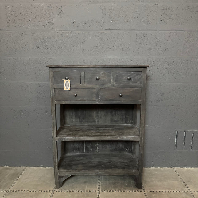 Uniek India Kastje – 5 Lades & 2 Legplanken