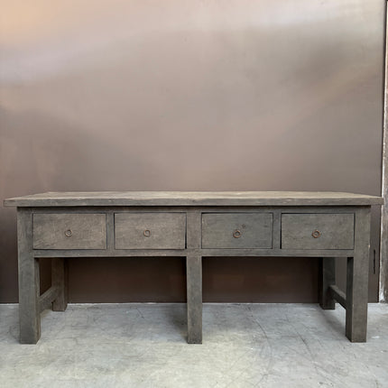 Old Barn Sidetable / Dressoir – Stoer Landelijk Houten Meubel met Lades
