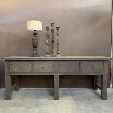 Old Barn Sidetable / Dressoir – Stoer Landelijk Houten Meubel met Lades