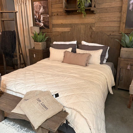 Driftwood Hoofdbord 190 cm | Landelijk Houten Hoofdbord