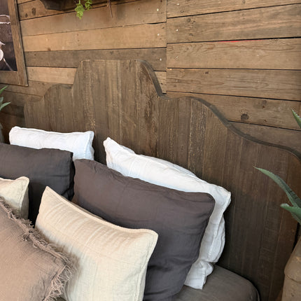Driftwood Hoofdbord 190 cm | Landelijk Houten Hoofdbord