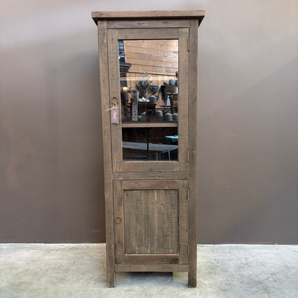 Driftwood Vitrinekast 160 cm | 2 Deuren | Landelijke Kast