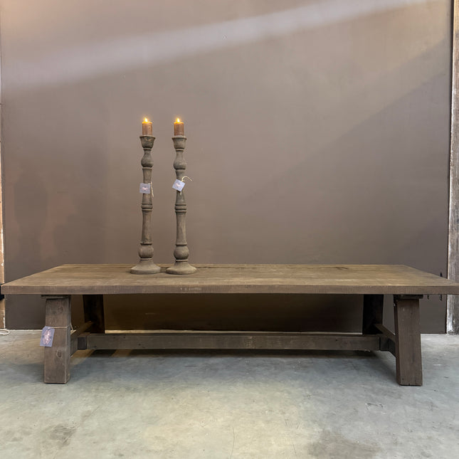 Driftwood Salontafel Dwarslat 200x70 cm | Landelijke Houten Salontafel