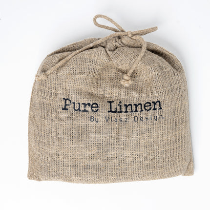 Linnen Sifra Tafelloper Stonewash – 100% Linnen met Franjes