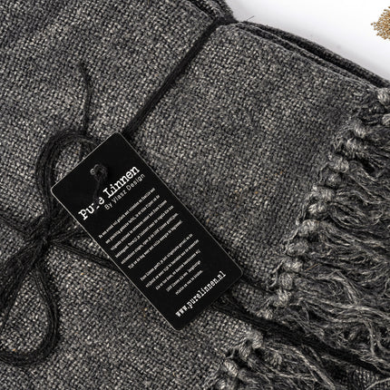 Linnen Lydia Plaid Stonewash – 100% Handgeweven Linnen