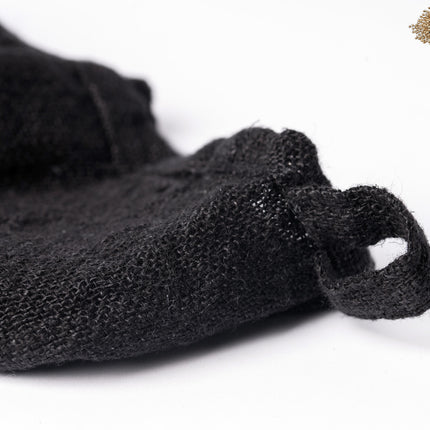 Linnen Sara Theedoek Black – 100% Linnen