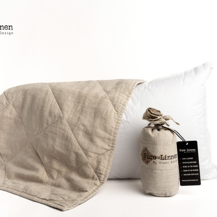 Pure Linnen Sierkussen Diamond – 100% Linnen | Inclusief Binnenkussen
