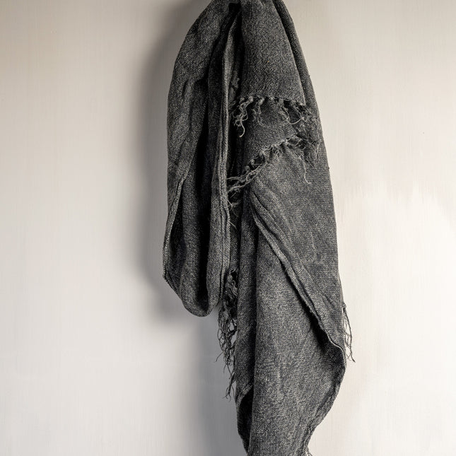 Linnen Lydia Plaid Stonewash – 100% Handgeweven Linnen