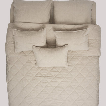 Pure Linnen Sprei – 100% Linnen met Warme Vulling