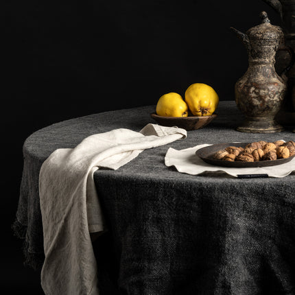 Gastendoeken Sela Naturel – Set van 2 | 100% Linnen