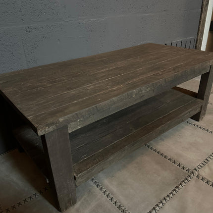 Driftwood salontafel met onderblad