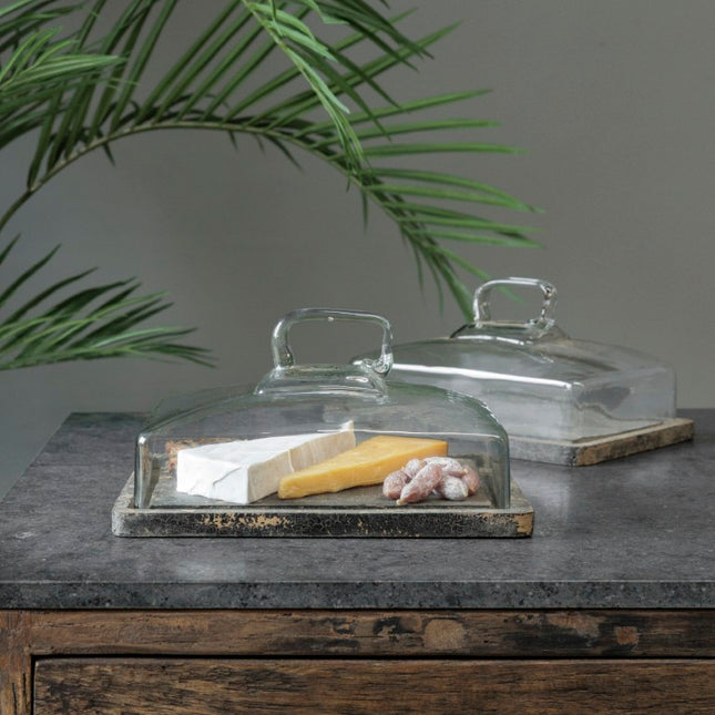 Be Uniq Hapjes-/Kaasplateau Gouda | Glass Collection