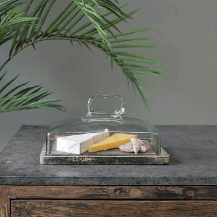 Be Uniq Hapjes-/Kaasplateau Gouda | Glass Collection