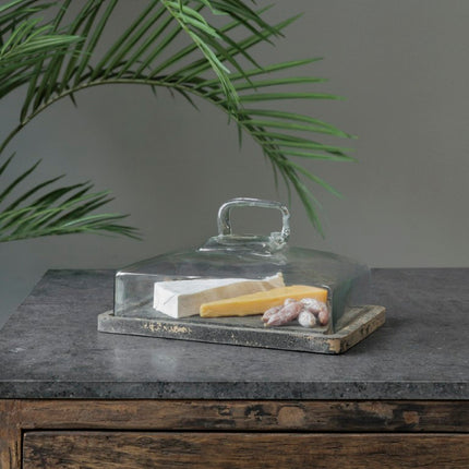 Be Uniq Hapjes-/Kaasplateau Gouda | Glass Collection