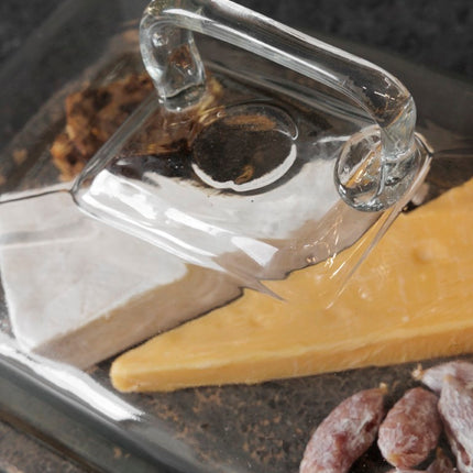 Be Uniq Hapjes-/Kaasplateau Gouda | Glass Collection