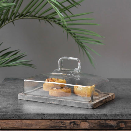 Be Uniq Hapjes-/Kaasplateau Gouda | Glass Collection